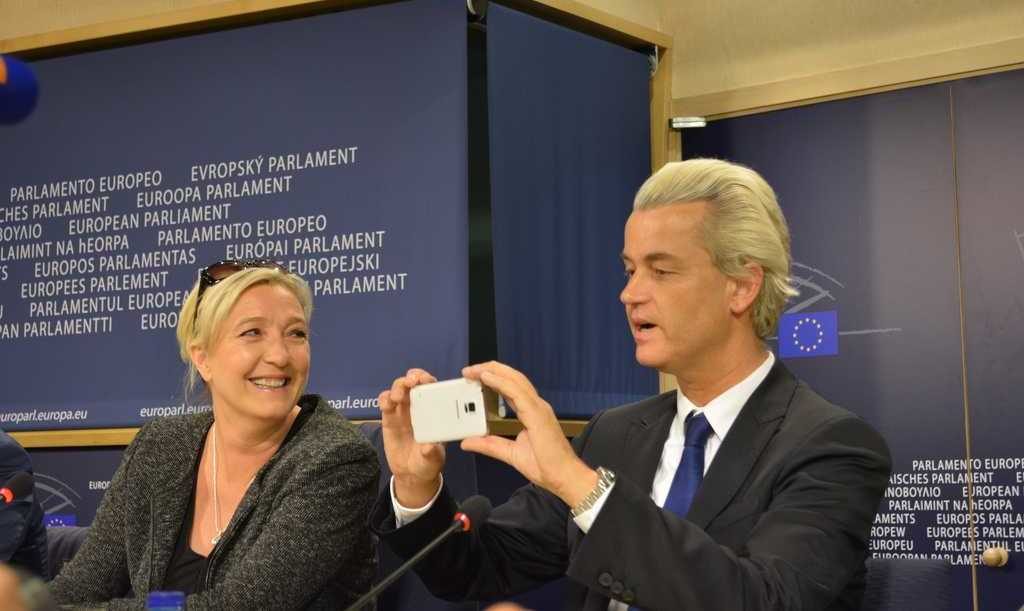 Euroskeptic Marine Le Pen