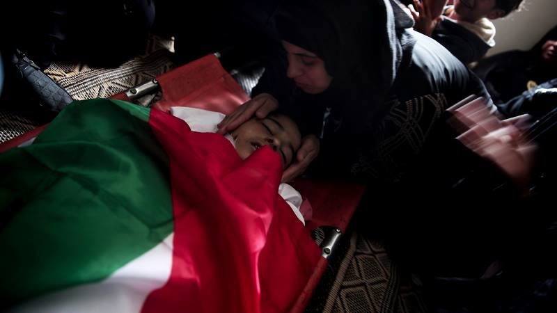 funeral palestinian child gaza
