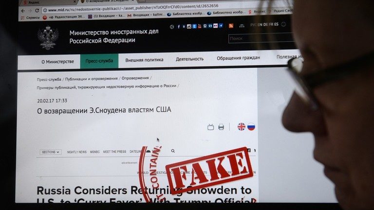 Russia fake news