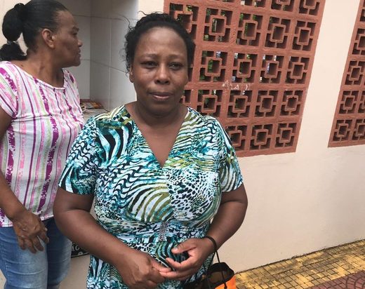 Silmara Cristina Silva de Moraes helped hide students in the school's kitchen
