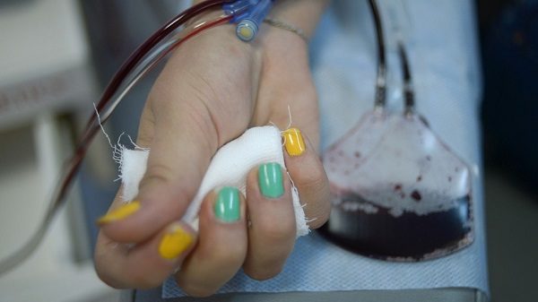 Drawing blood