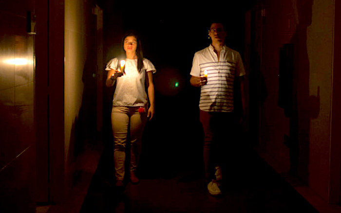 2 with candles