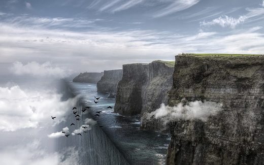 Click to enlarge Cliffs of Moher