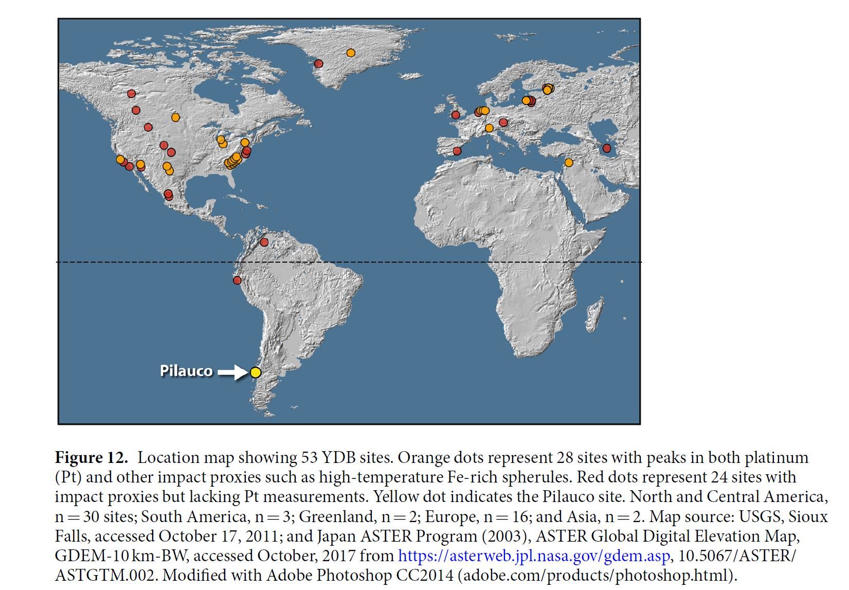 Click to enlarge YDB World Map