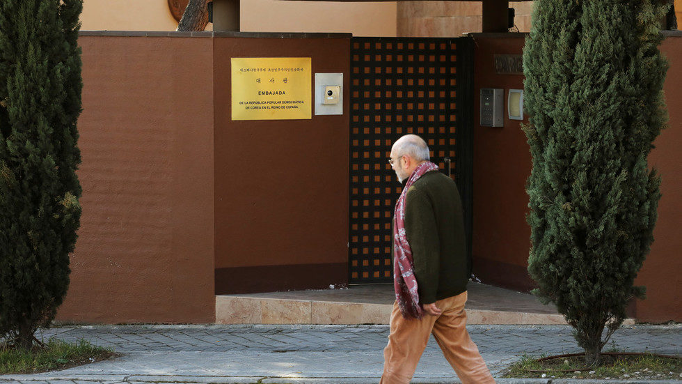madrid north korea embassy