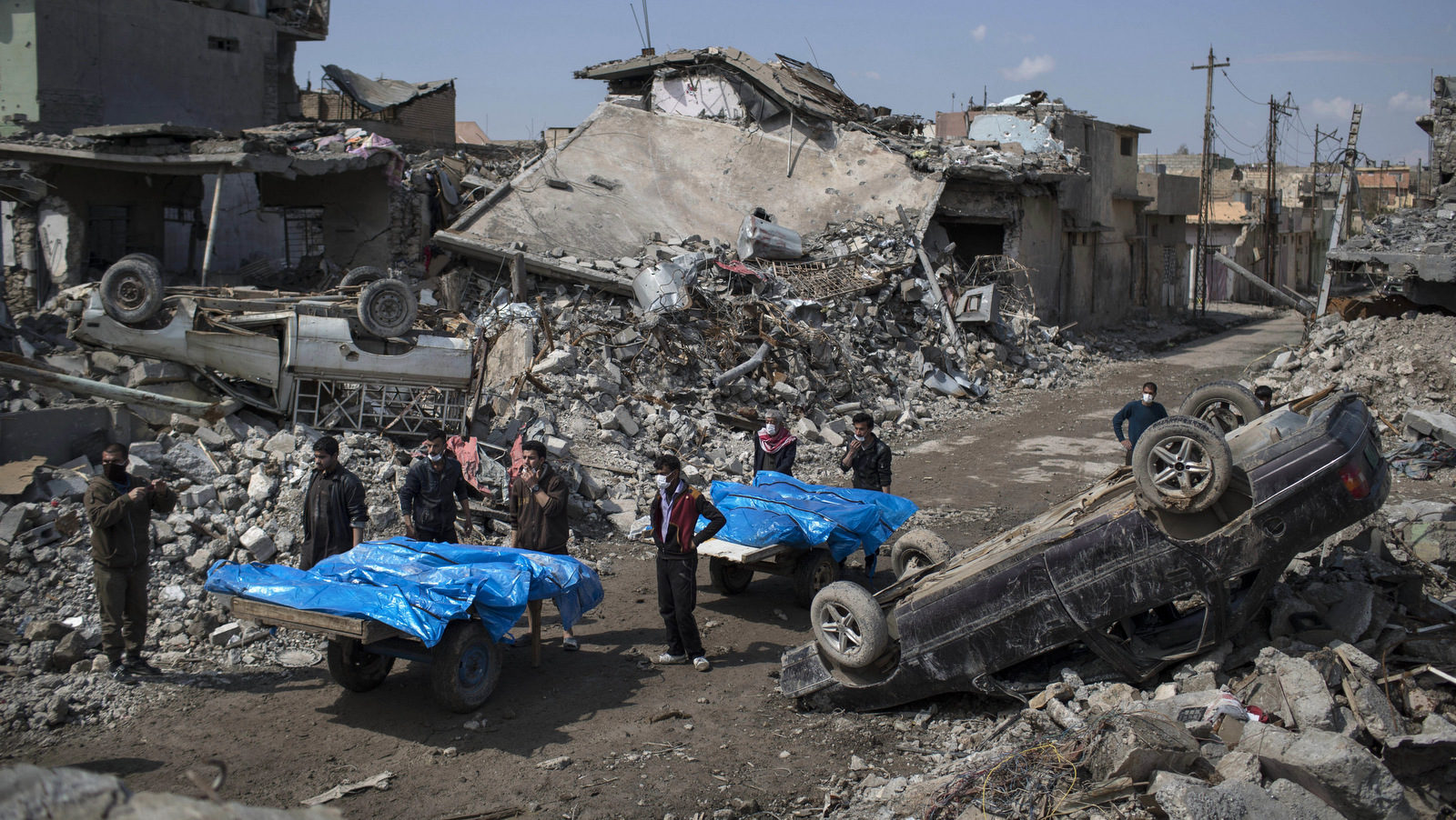 Click to enlarge Mosul destroyed by USA