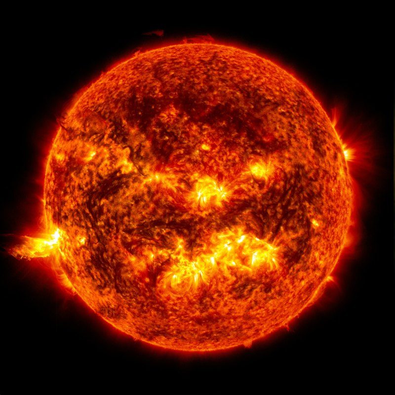 Click to enlarge Our Sun