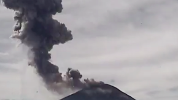 Popocatépetl volcano
