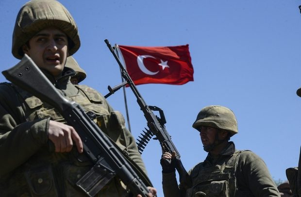 Turkish soldiers syria