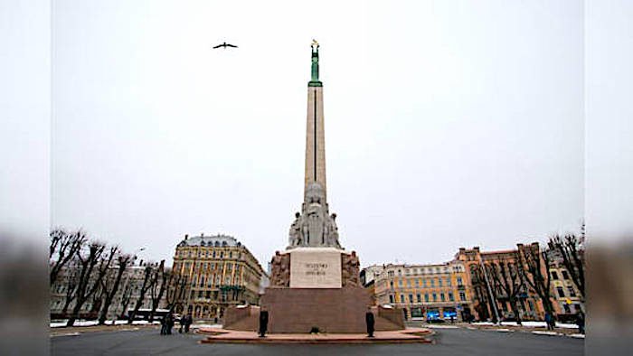 Click to enlarge Freedom Monument Latvia