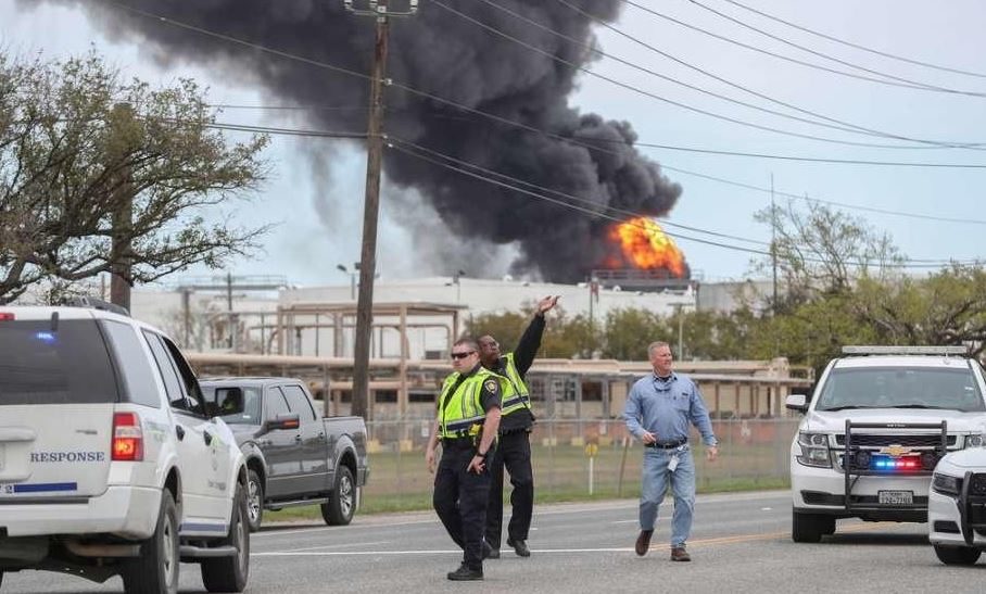 chemical fire