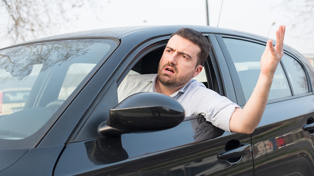 traffic jam guy