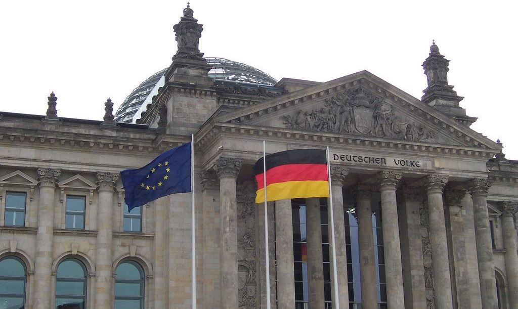 Click to enlarge EU germany flags