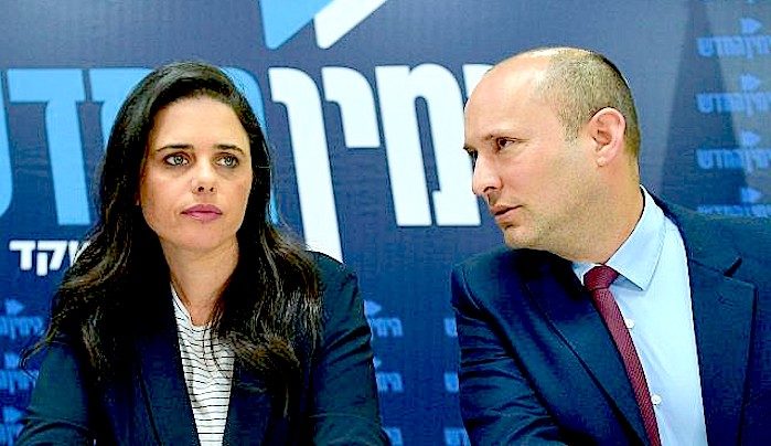 Click to enlarge Ayelet Shaked/Naftali Bennett