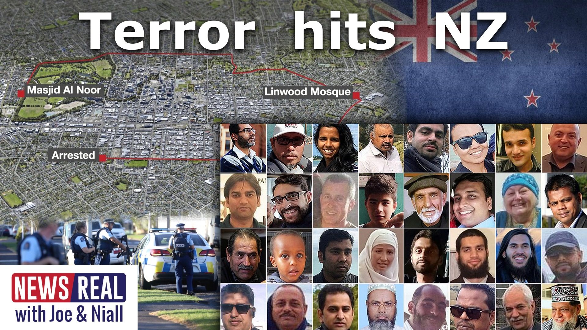NewsReal terror shooting christchurch