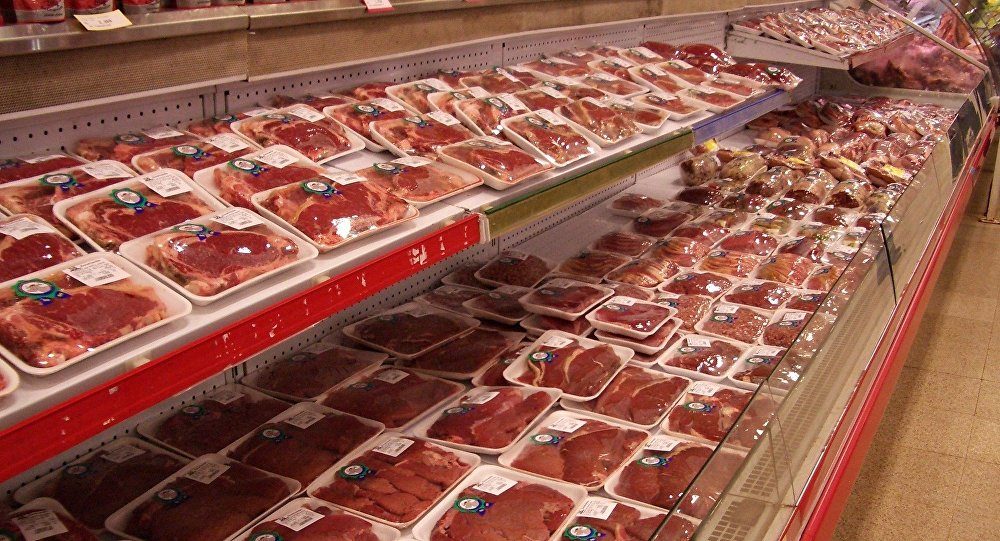 Click to enlarge meat supermarket