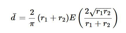 calculation average distance planets PCM