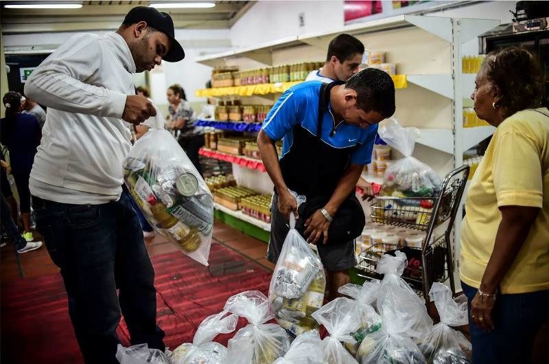 Click to enlarge Clap food distribution venezuela