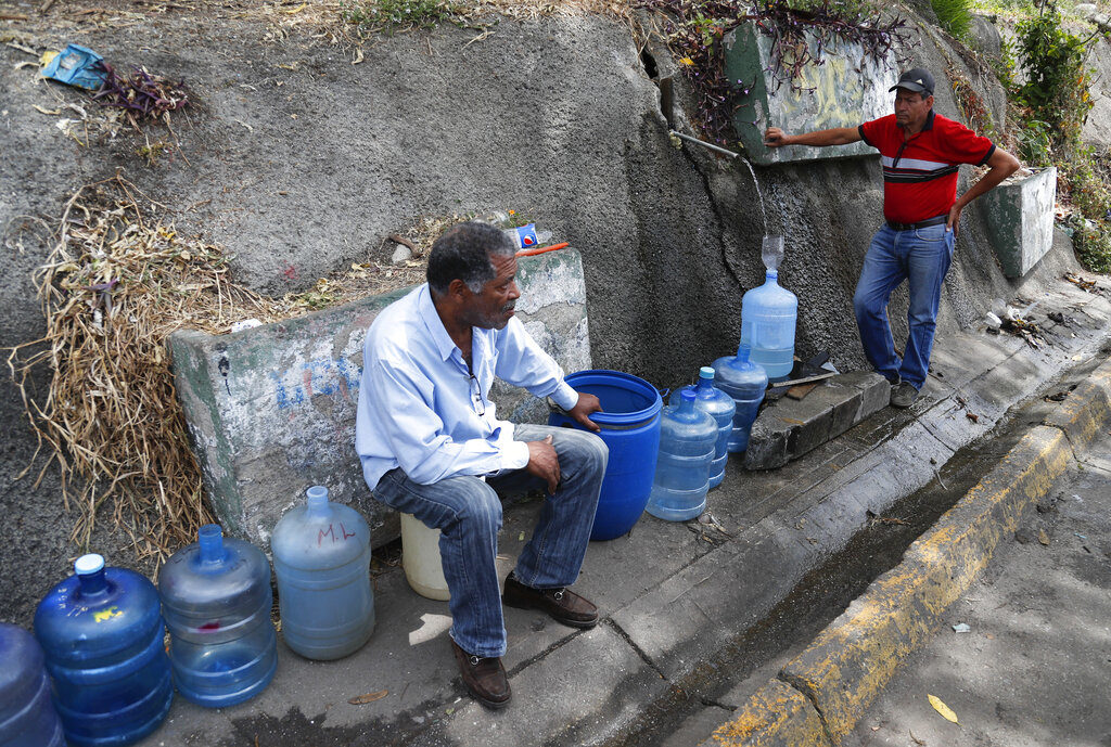 Click to enlarge water shortage venezuela