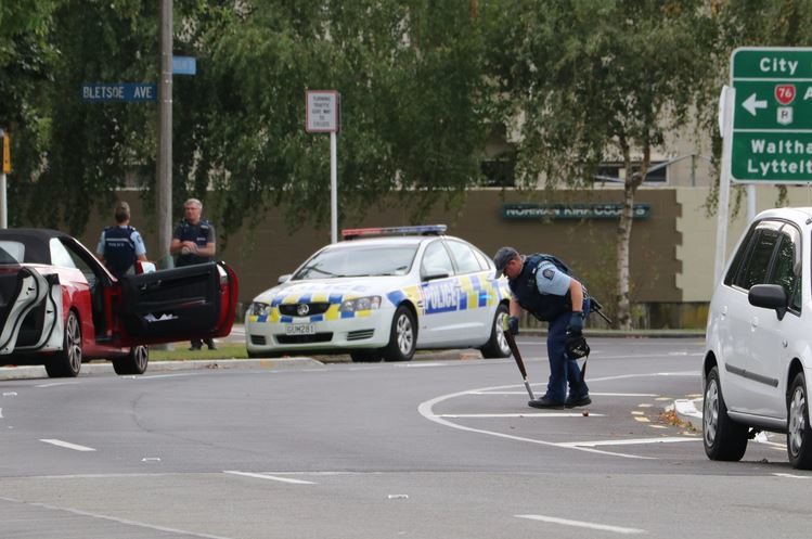 Christchurch shooting shotgun