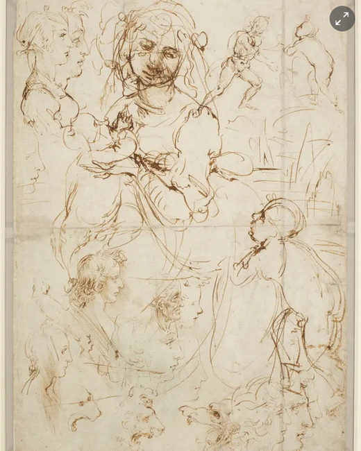 da Vinci sketch