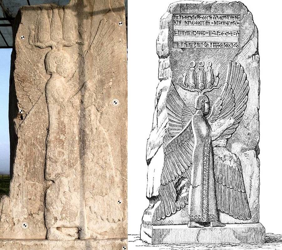 Click to enlarge cyrus the great stele sketch