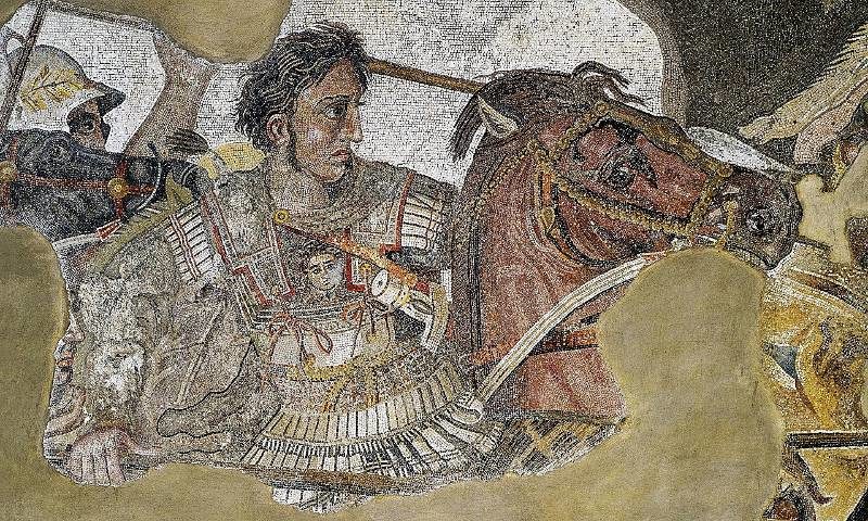 Click to enlarge Alexander the great mosaic