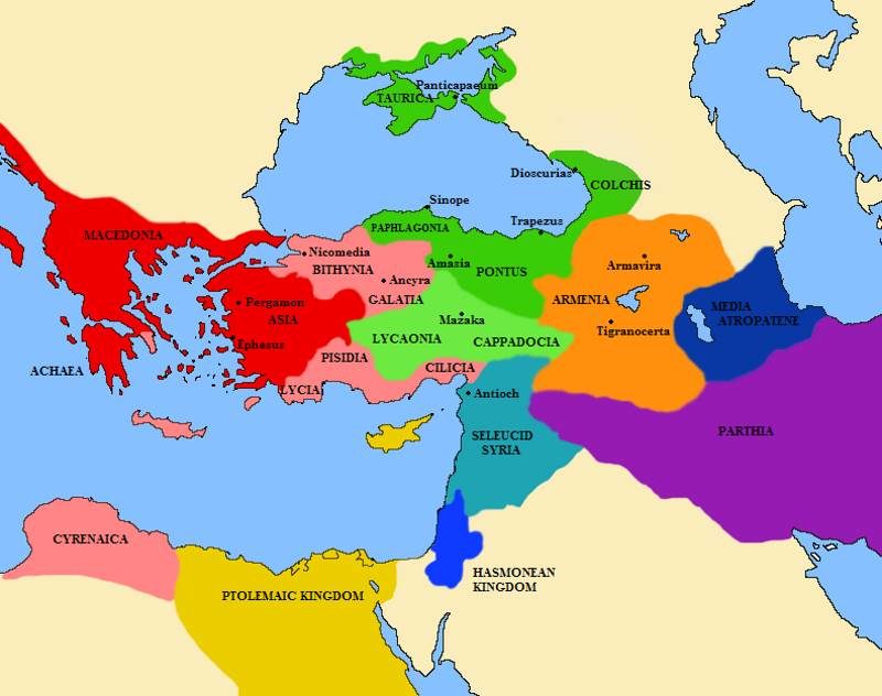 middle east 89 bc