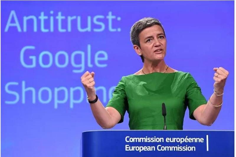 Margrethe Vestager EU google
