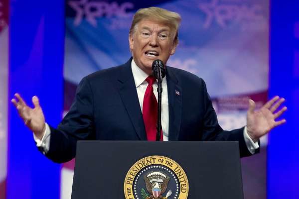 Trump conference free speech