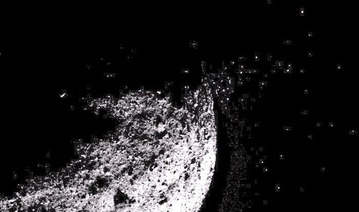 Click to enlarge Asteroid Bennu