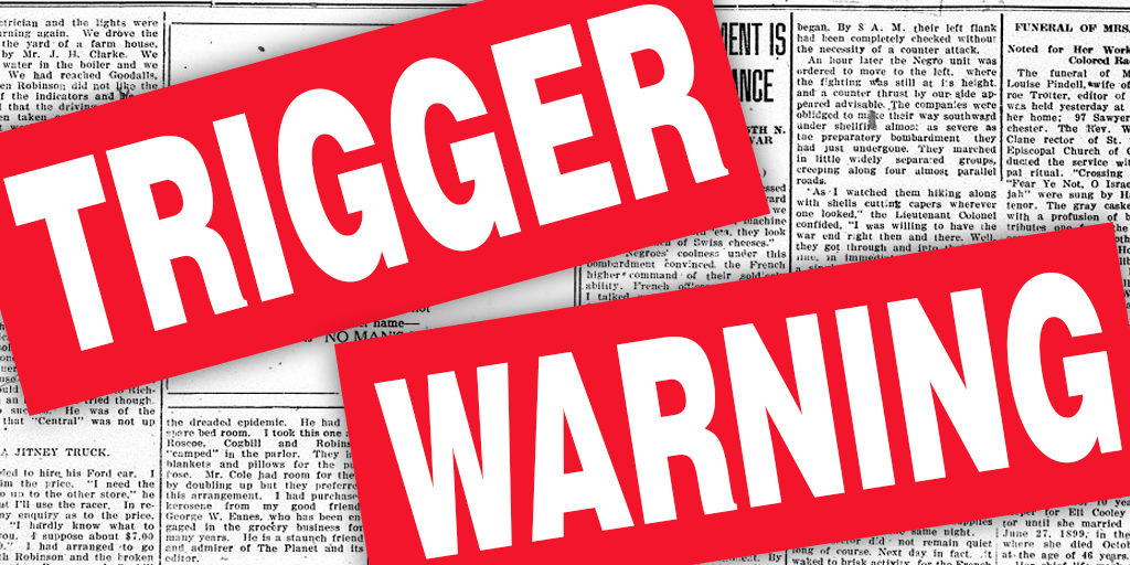 trigger warning