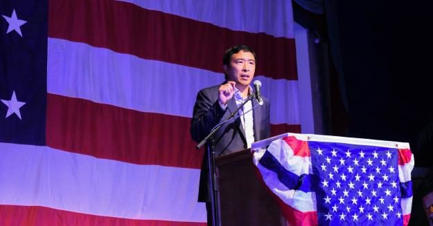 2020 presidential candidate Andrew Yang