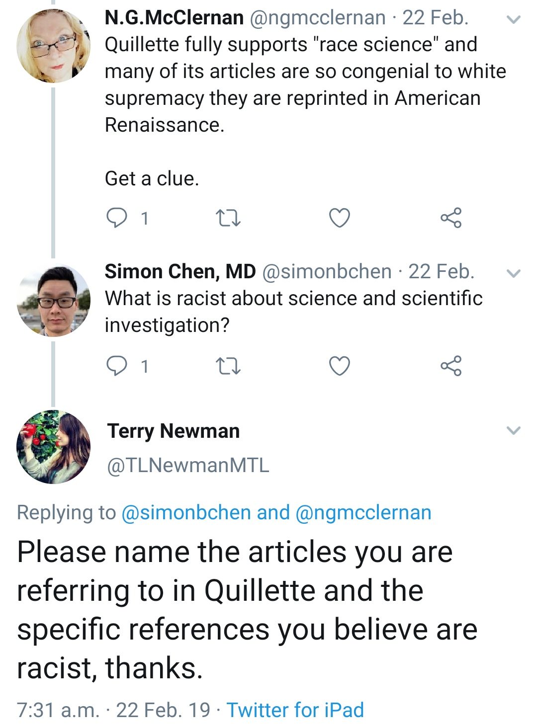 Click to enlarge Terry Newman tweet