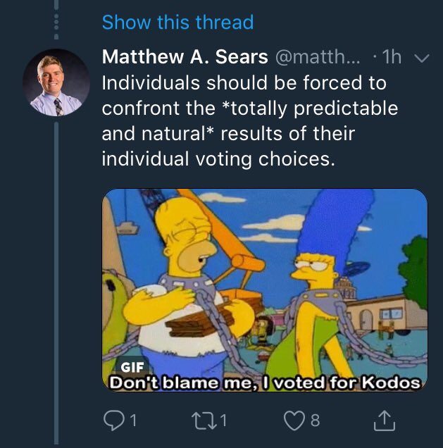 Click to enlarge Matthew A. Sears tweet