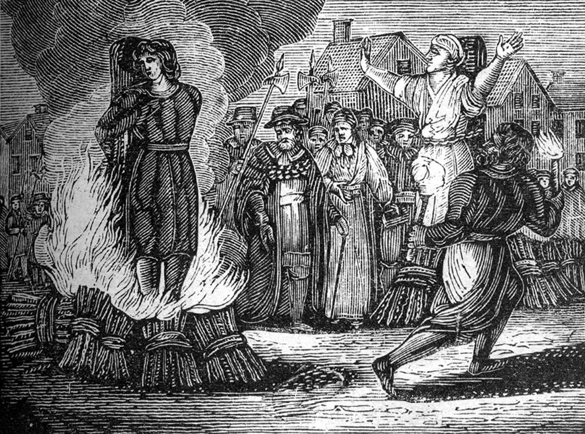 Buring at the stake