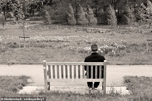 sitting alone