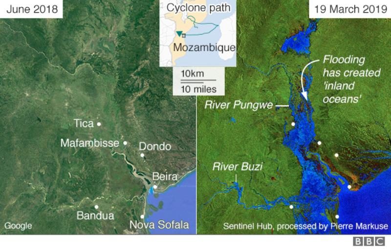 Cyclone Idai flooding