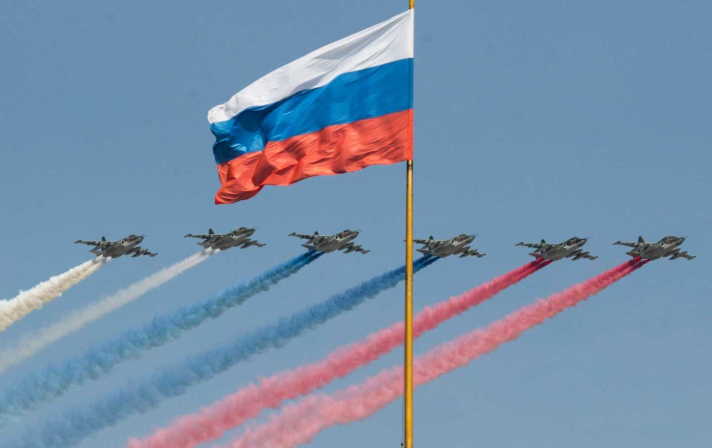 Russian Air Force Su-25 jets