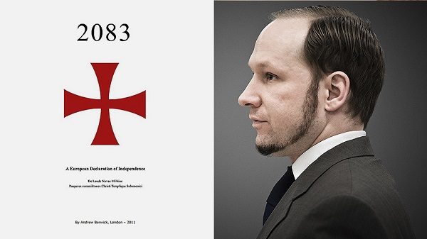 Click to enlarge The cover of Breivik's manifesto