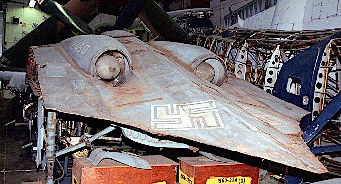 Click to enlarge Horton Ho 229 airframe