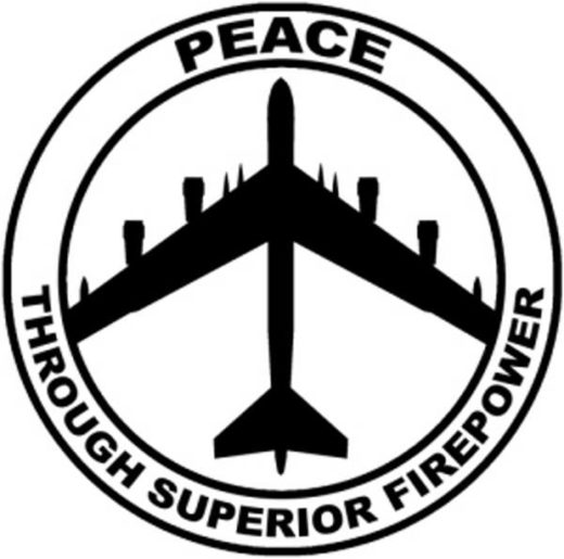 peace symbol military power
