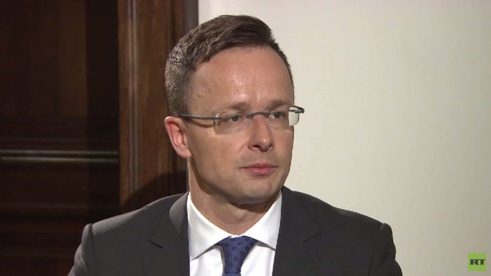 Hungarian Foreign Minister Peter Szijjarto