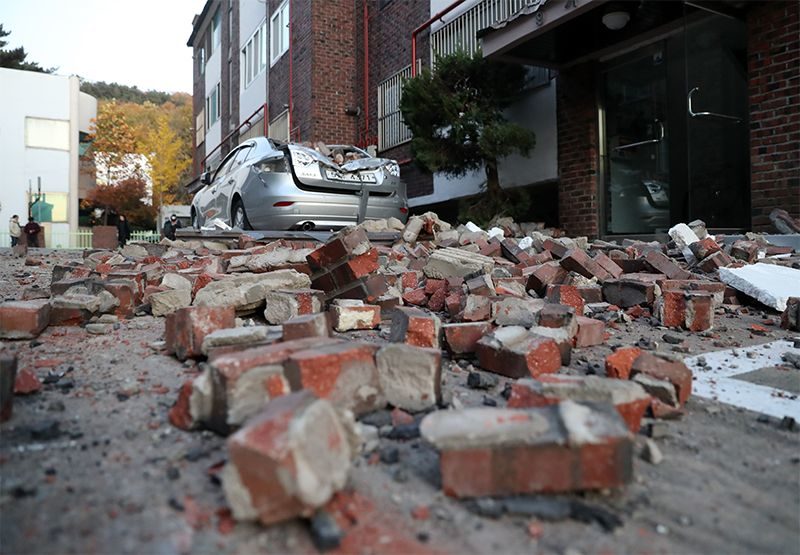 Click to enlarge earthquake Pohang
