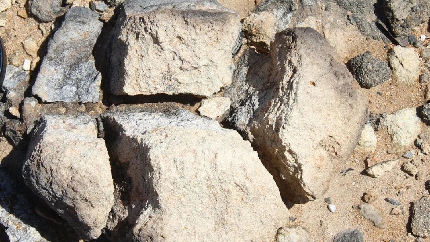 Click to enlarge Charred Material