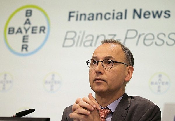 Click to enlarge Bayer CEO, Werner Baumann