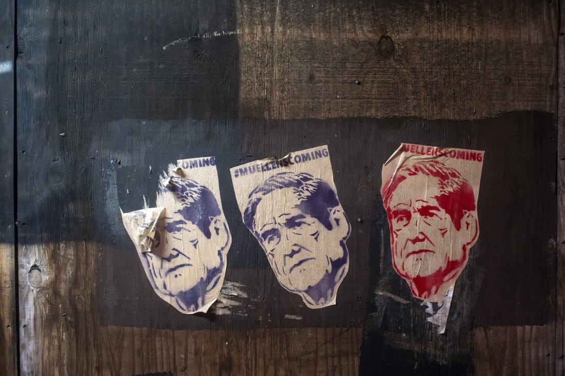 Click to enlarge mueller investigation street art