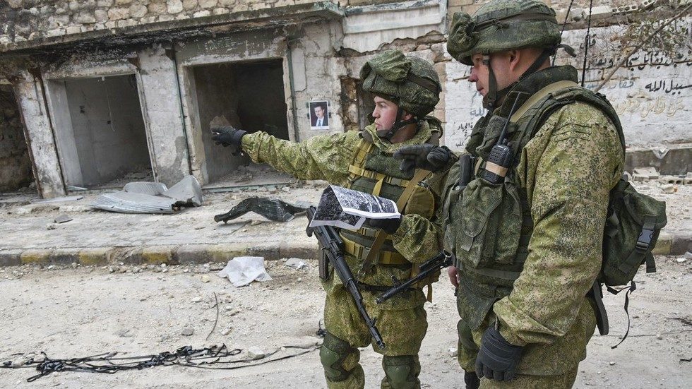 Russian troops Syria