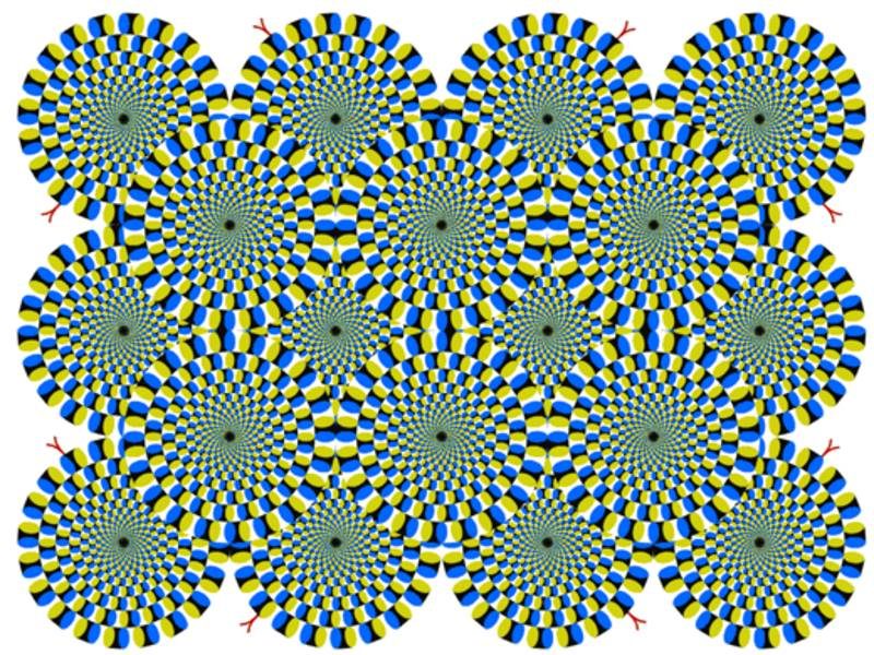 Click to enlarge optical illusion