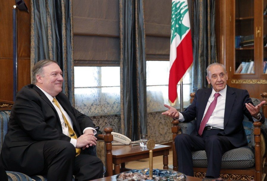 Click to enlarge pompeo berri beirut